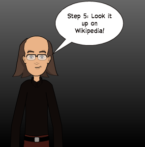 Step 5: Look it up on Wikipedia!