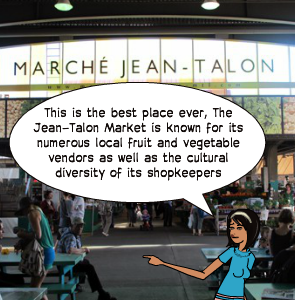 This is the best place ever, The Jean-Talon Market is known for its numerous local fruit and vegetable vendors as well as the cultural diversity of its shopkeepers