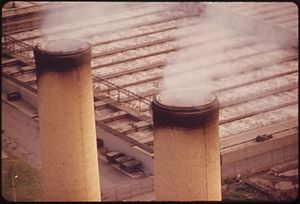 SMOKE STACKS IN BROOKLYN - NARA - 548336